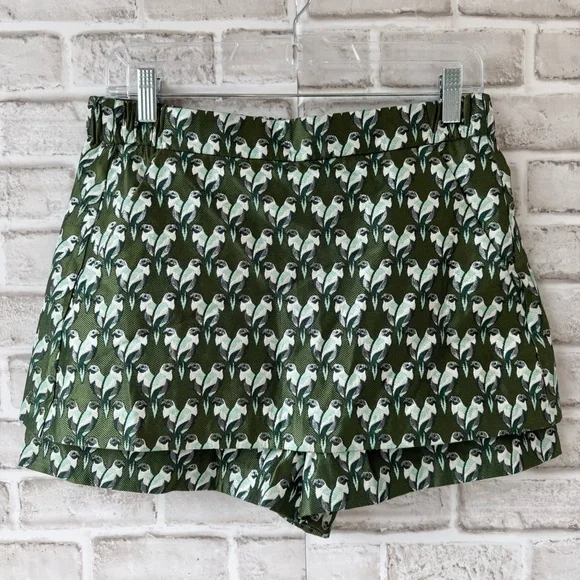 Maje parrot jacquard skort sz40